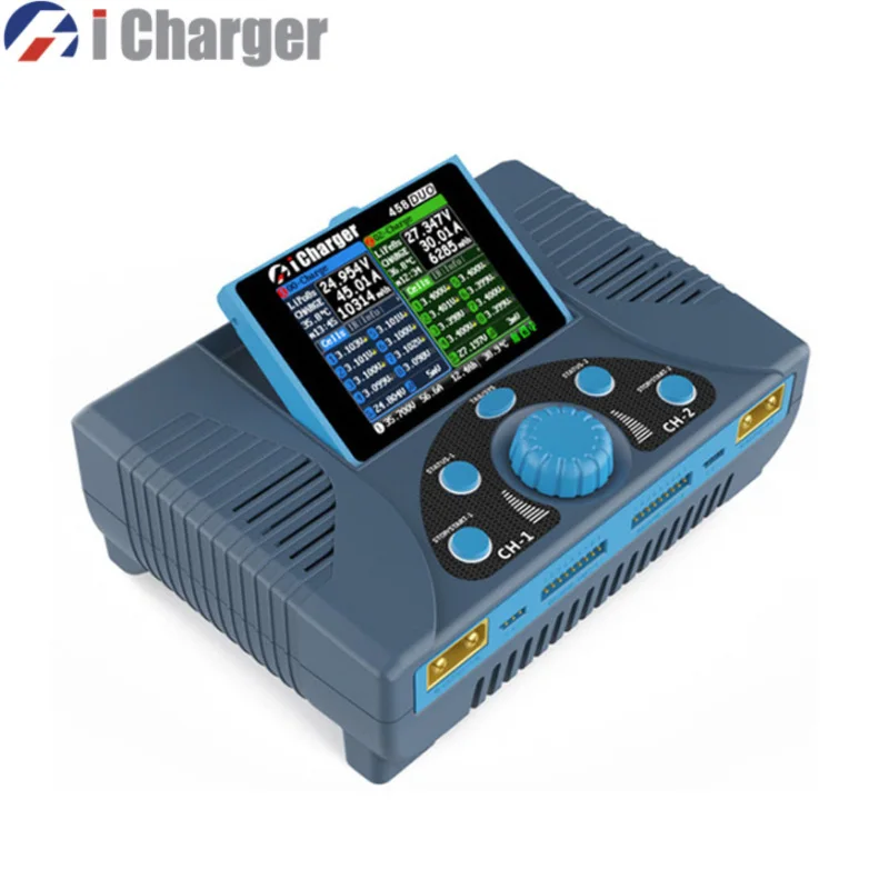 iCharger 458 DUO デュアルバランスチャージャー　406duo iCharger 458Duo – ProgressiveRC