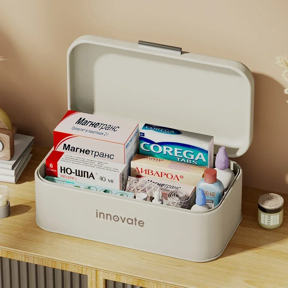 

Cosmetics Desktop Household Medicine Containers Small Organization Storage Mask Box Kitchen Snacks