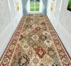 Persian Retro Villa Long Corridor Carpet Luxury Lobby Long Runner Area Rug IG Washable Non-slip Comfortable Stairway Mat Durable 2