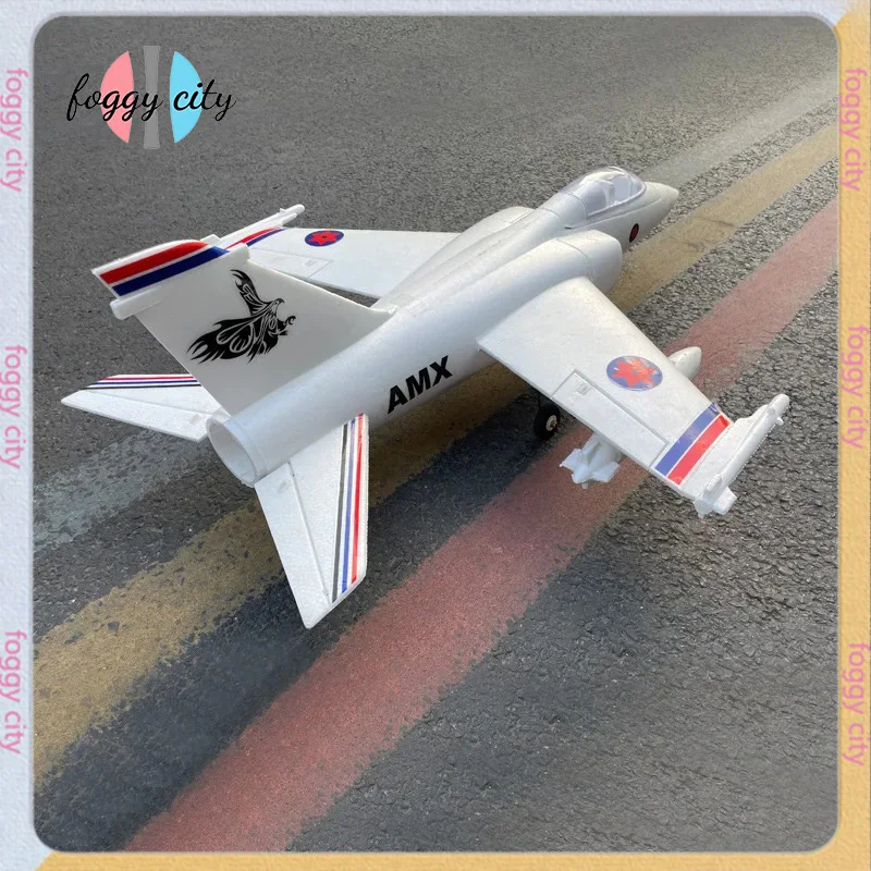 

Amx Large-sized 12 Leaf 64mm Culvert Motor Epo Jet Aircraft Model Fixed Wing Electric Remote Control Combat Aircraft Boy's Gift