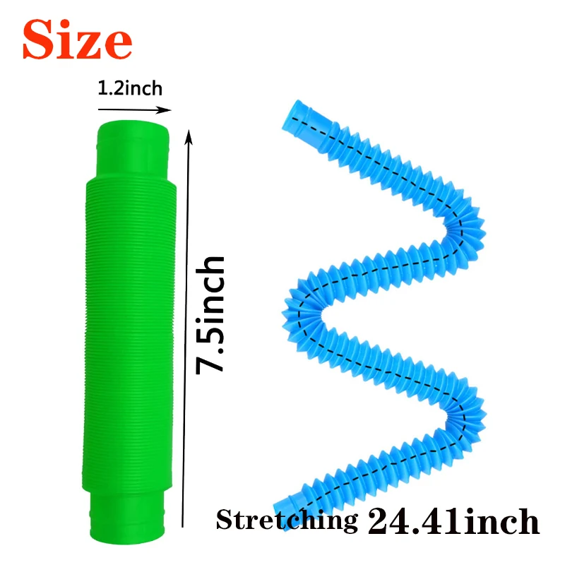 Big Size Pop Tubes Fidget Toys Connectable Extendable Colorful Telescopic Tubes Sensory Toys for Stress Relief Kids Adult Toys - AliExpress 26 Big Size Pop Tubes Fidget Toys Connectable Extendable Colorful Telescopic Tubes Sensory Toys for Stress Relief Kids Adult Toys - AliExpress 26