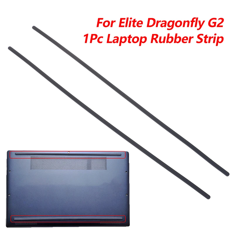 

1pc Laptop Rubber Strip ForHP-Elite Dragonfly G2 DIY Bottom Case Foot Pad Surface Laptop Rubber Foot Pad Replacement Accessories