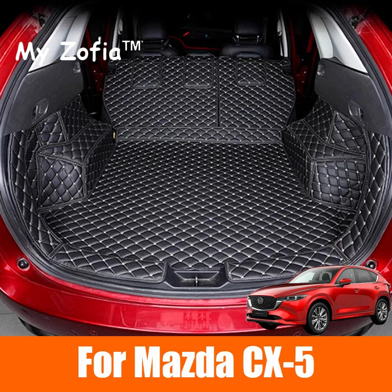 Tappetini per Mazda CX5 e Cargo Liner 2017 2018 2019 2020 2021 2022 2023 2024 2025, tappetini impermeabili XPE per tutte le stagioni per Mazda CX-5 2017-2025 accessori