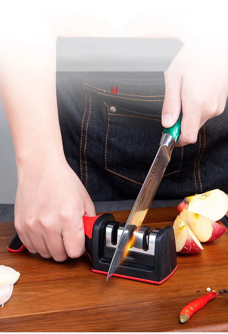 1pc Knife Sharpener Handheld Multifunction Quick Sharpening Tool With