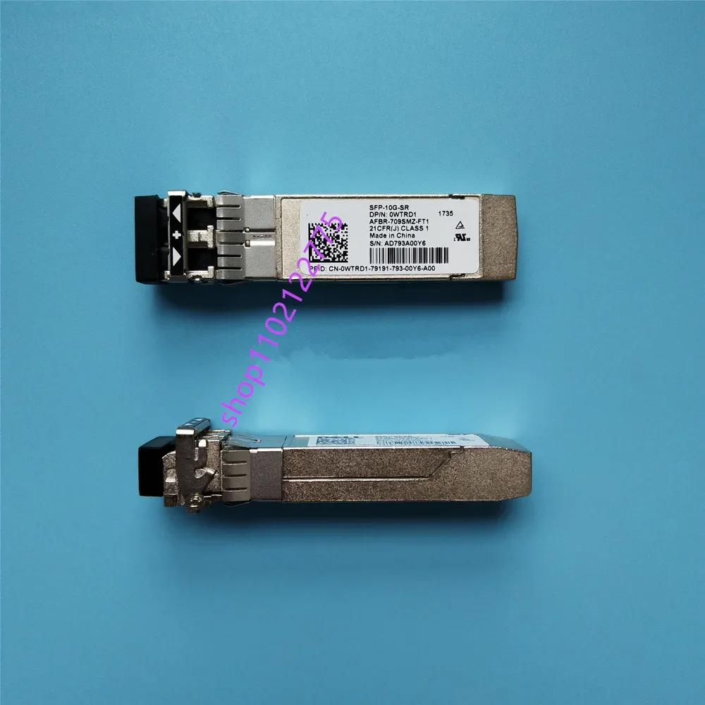 Del/sfp 10gb Module/0WTRD1/AFBR-709SMZ-FT1/SFP-10G-SR/multimode 10g 850NM Fiber Transceiver module/10g adapter switch