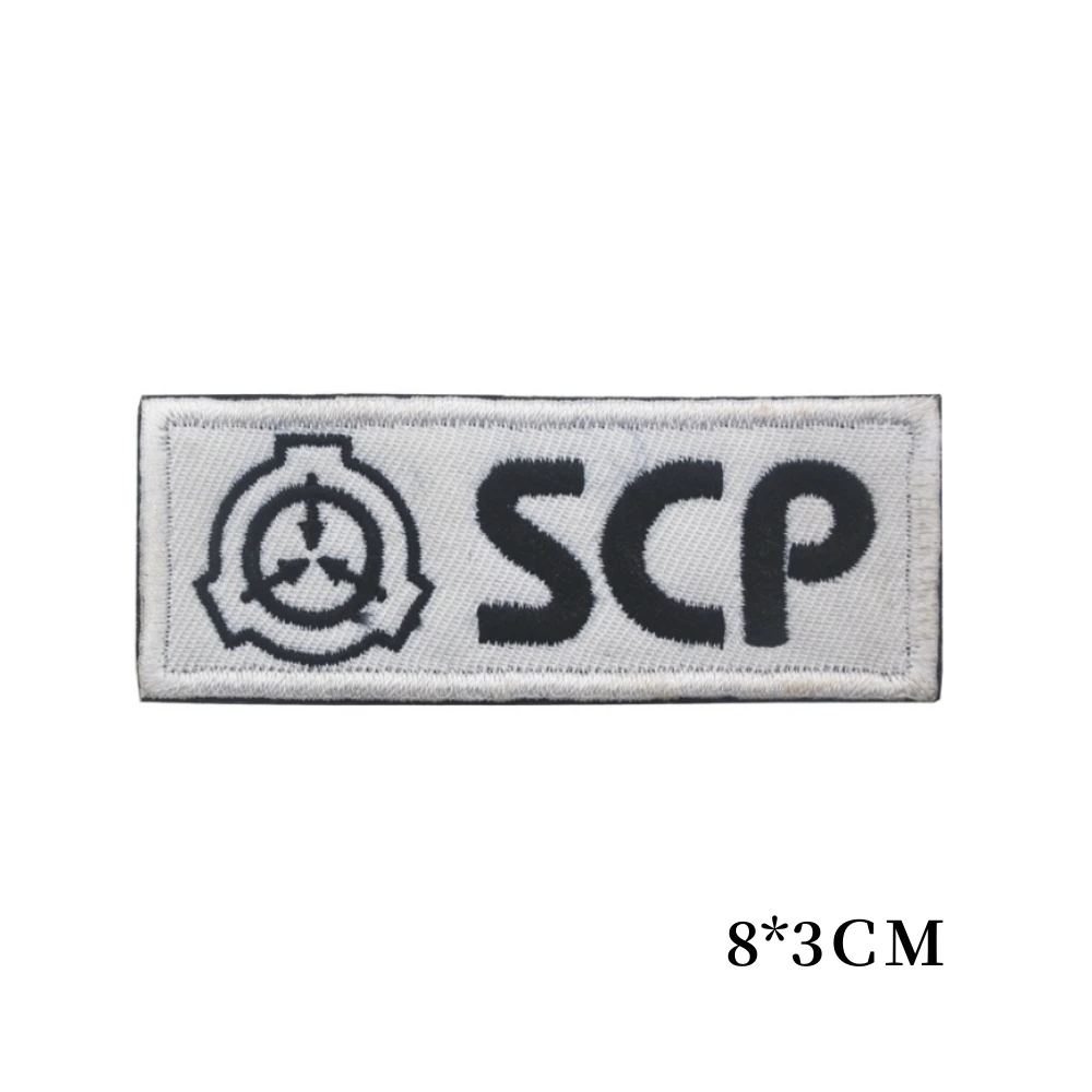  SCP Foundation Special Containment Procedures Foundation Logo  Military Hook Loop Tactics Morale Embroidered Patch (color1) : Sports &  Outdoors