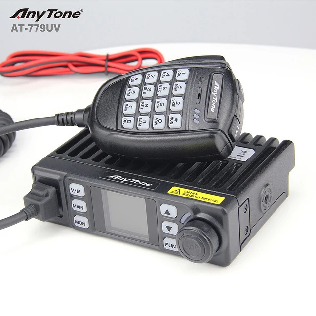AnyTone AT-779UV - Emisora móvil Doble Banda (VHF/UHF, 144-146/430