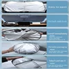 Car Sun Visor For Mercedes-Benz C-Class W206 2021~2025 Front Windshield Sunshade Heat Insulation Summer Cooling Auto Accessories 6