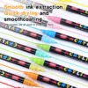 36/60/84/120-Color Acrylic Paint Marker Pen Sets - Ideal for Artists. Use on Rock Painting, Glass, Ceramic, Fabric, DIY Cards. 4