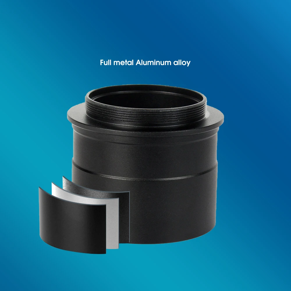 S1e32882942d24e86b1bd81c2a7e5355eZ SVBONY 2 ''do T2 teleskopu akcesoria do aparatu Adapter do montażu gwint w/ M42 * 0.75 do zaakceptowania filtra 2"