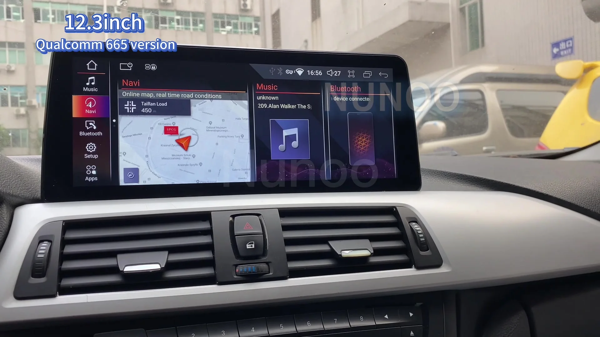 12.3inch Carplay Screen For BMW 3 4 Series F30 F31 F34 F35 F32 F33