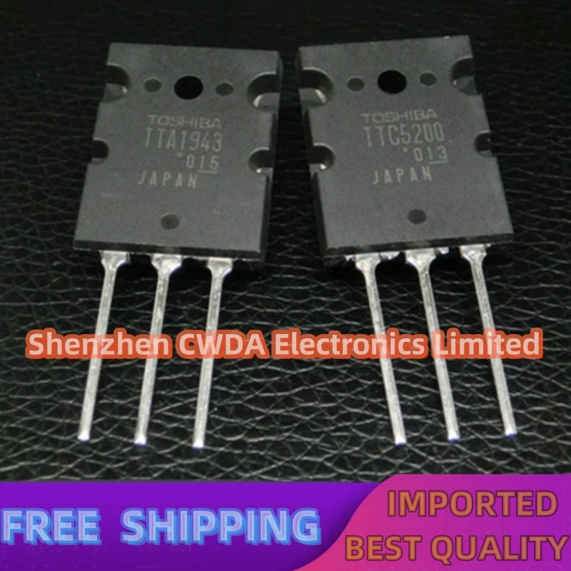 TTA1943 TTC5200 TO-264 230V 15A 10PAIR-20PAIR