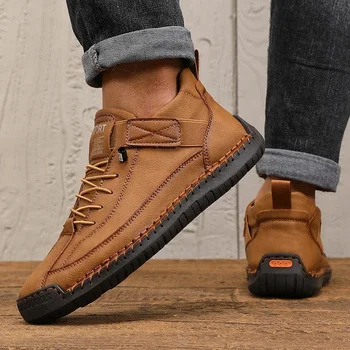 أحذية رجالية الاتجاه الربيع الصيف أنماط الرجعية الدانتيل يصل المتسكعون المألوف تنوعا التنقل أحذية رياضية رجالية منصة الأحذية 6