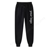 New Custom Your Logo Trousers Men Women Diy Text Couple Sports Pants Fashion Print Casual Jogging Pants Fleece Solid Color S-4Xl 3