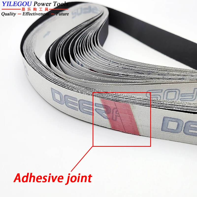 Lot De 10 Bandes Abrasives En Oxyde D'aluminium 25 X 762 Mm Pour Meulage Du Bois Et Du Métal P120, 762 X 25 Mm