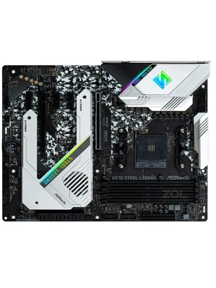 Legend Wifi Ax Asrock X570 Steel Legend Atx ASROCK X570 STEEL