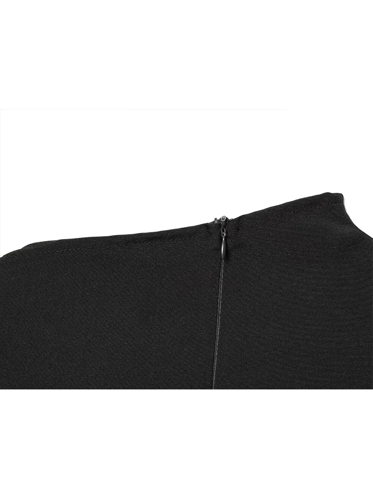 TFMLN New Womens Irregular Neck Long Dress Ladies Summer Sleeveless Party Dress Elegant Ladies Fashion A Line Holiday Dress