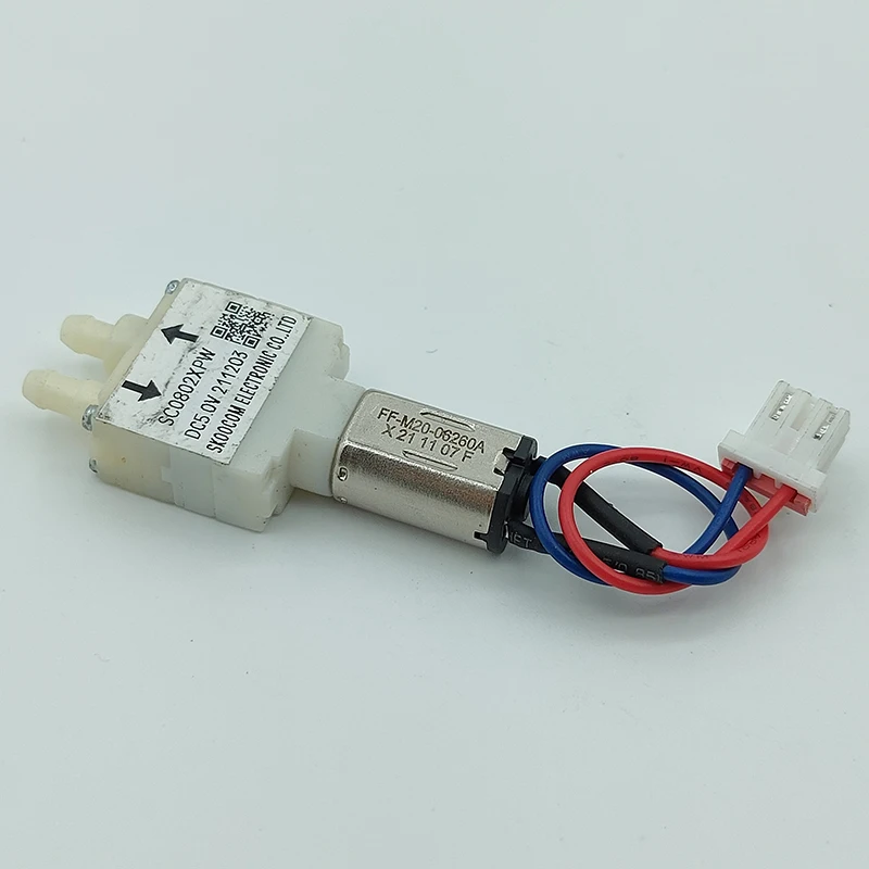 SKOOCOM SC0802XPW Micro Water Pump DC 3V 3.7V 5V Small Mini M20 Diaphragm Self-priming Suction Pump for Sweeping Robot Cleaner