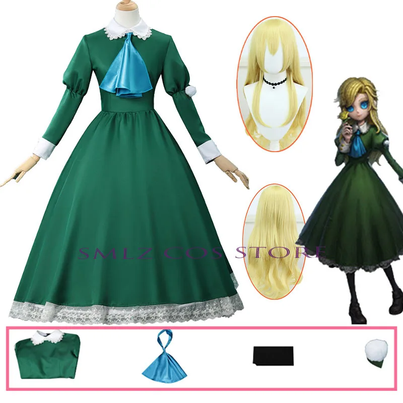Mary Cosplay Cosplay Anime Ib Cosplay Costume Mary Green Dress Suit  Halloween Christmas Party Uniform Skirt for Woman Wig - AliExpress 200000532