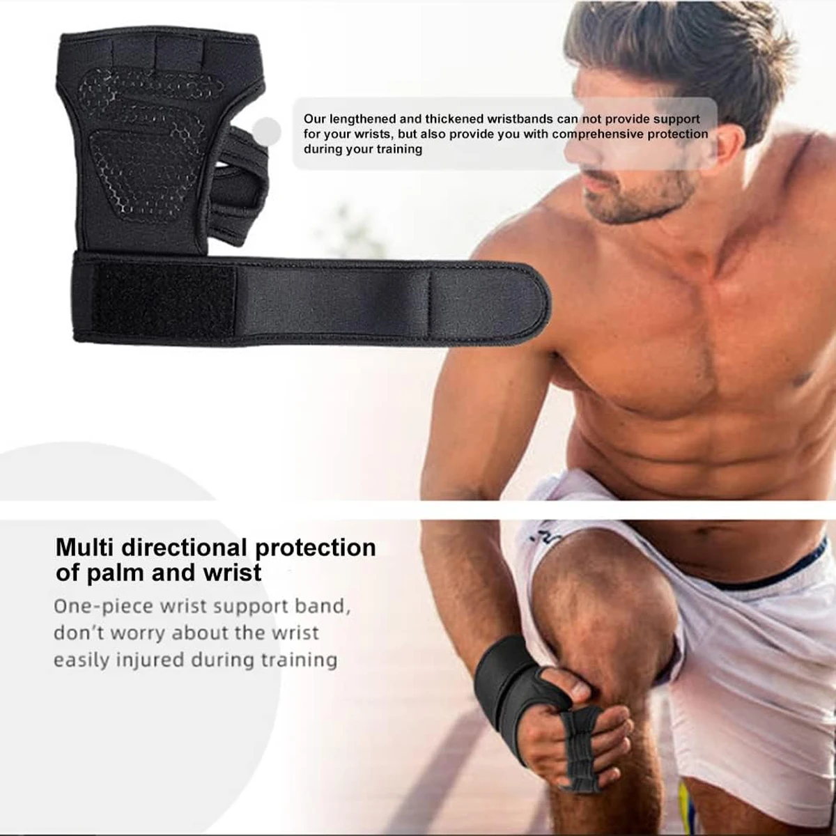 Enhanced Fitness Workout Gloves for Training and Body Building