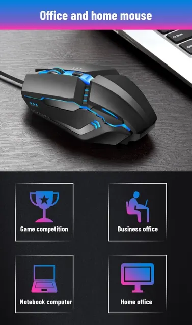 PICTEK PC306 Professional Gaming Mouse 16000DPI Gaming Programming Mouse  Adjustable Light Synchronizatio For Mouse Gamer LOL CS - AliExpress