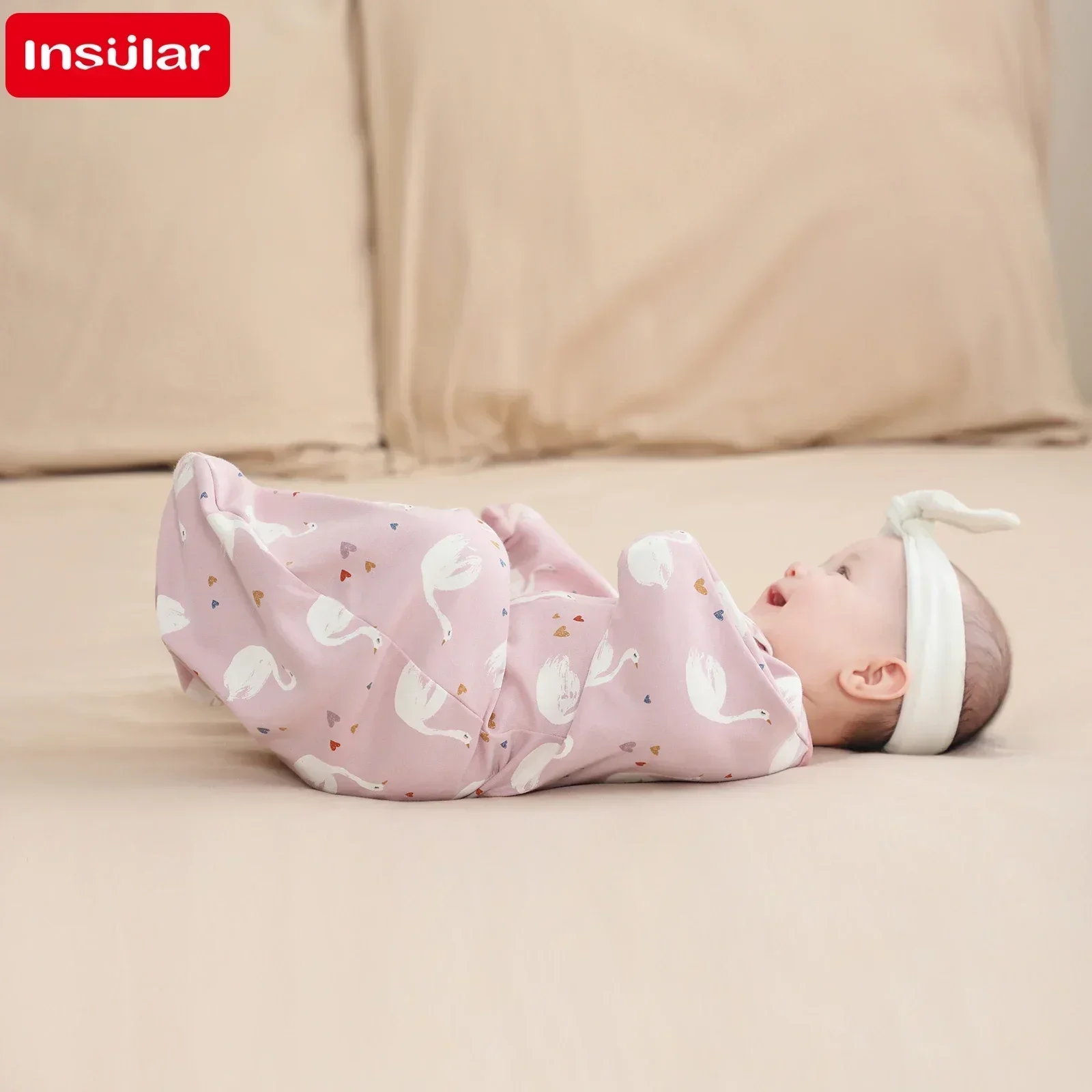 INSULAR Baby Cotton Sleeping Bags Infant Anti-shock Sleep Sacks Comfortable Newborn Promoting Sleep Blanket Cartoon Baby Items 3