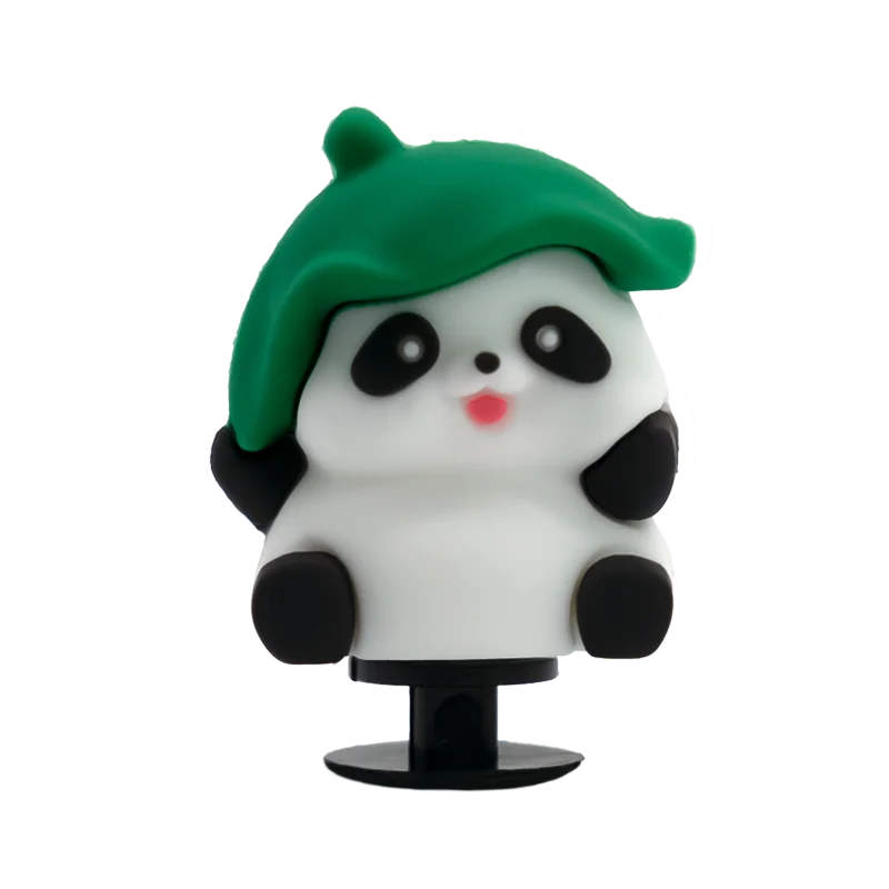 1/4/9 Stück 3D süße Panda Schuh Charms Zubehör Kawaii Tiere Schuh Clips Dekoration Mode Garten Sandalen Pin Clog Jeans – Detail 9