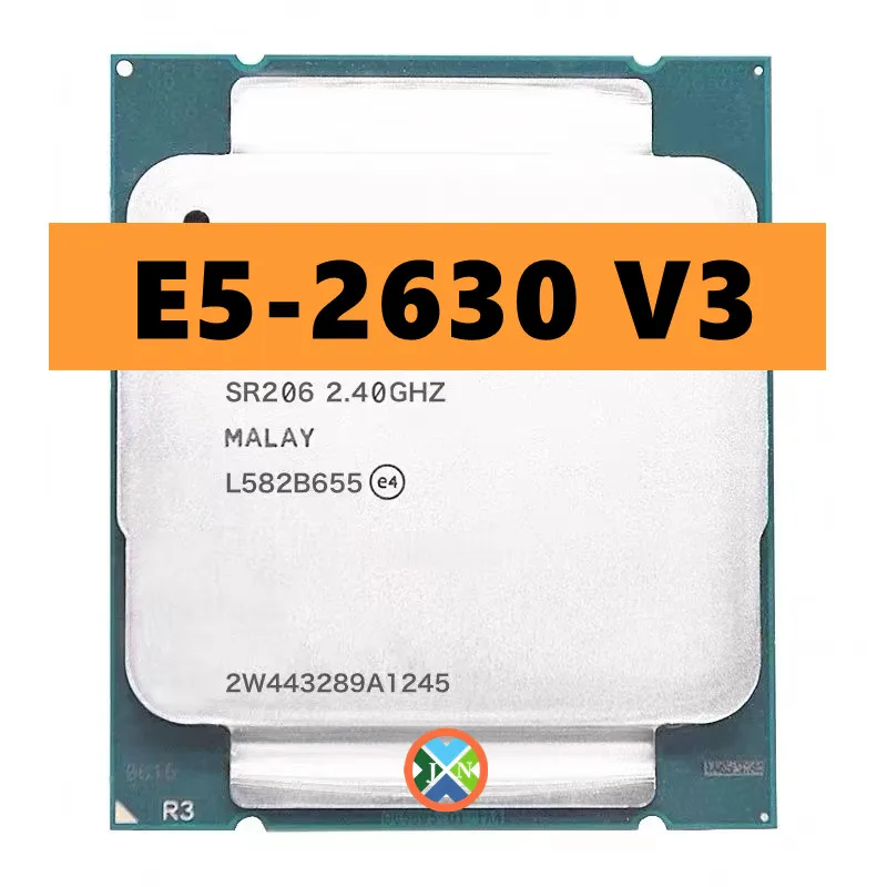 Processador Cpu Xeon de Oito Núcleos e Dezesseis Thread 20m 85w Lga 20113 e5 2630 v3 2.4 Ghz
