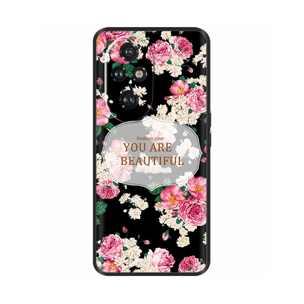 Luxurious Soft Silicone Shockproof Bumper Case with Artistic Design