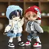 New Ob11 Doll Fashionable Bf style set With Denim shorts Doll Clothes For Penny, Nendoroids Ob11, Mollys, Obitsu 11 5
