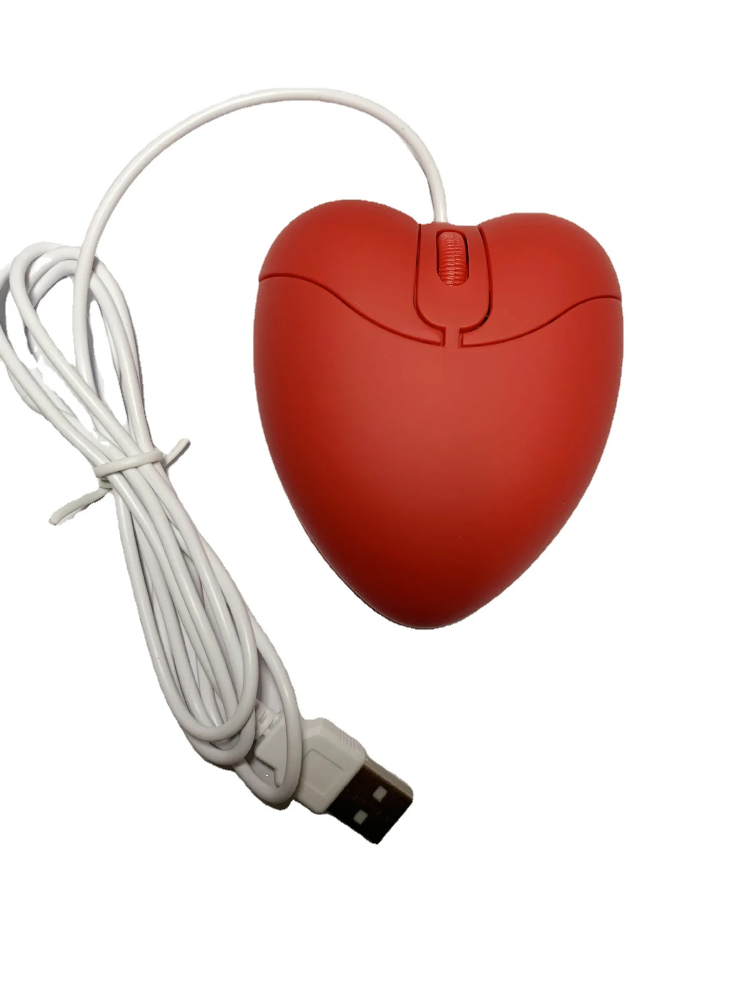 Bonito sem Fio Bluetooth Dual-mode Amor Mouse Estudante com Fio Engraçado Presentes Criativos 2.4g - Imagem 3