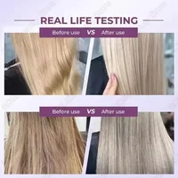 Professional Purple Shampoo Professional Yellow Removal Post Dyeing Gray Hair Care Bleached Highlighted Shampoo Revitalize 100ml