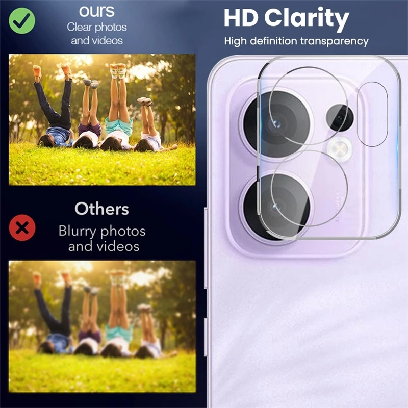 3D Curved Camera Protector Case – HD Glass Rear Lens Cover (2-Pack)