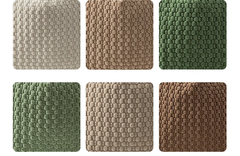 1 Stück Weiche Herbst-Dekokissenbezüge aus Cord im Boho-Streifen-Design für Landhaus-Stil, Couch, Bett und Sofa – Detail 6