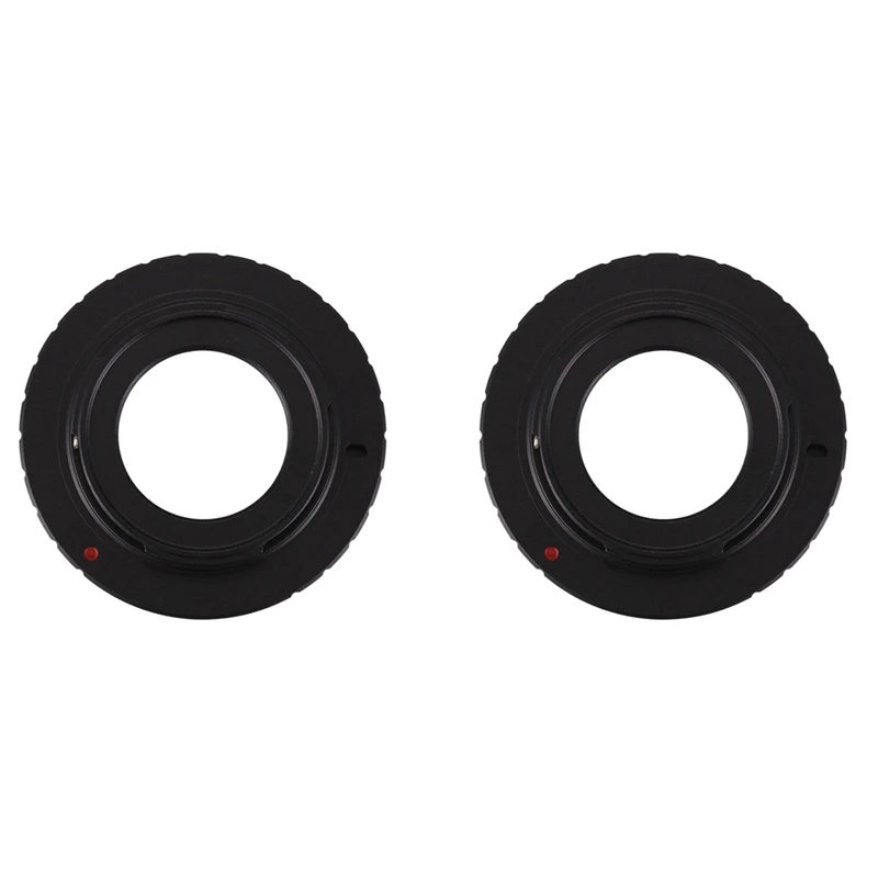 2X Nero 16Mm C-Mount Cine Movie Lens Per Nikon 1 Mount J1 V1 J2 V2 J3 V3 J4 Obiettivo Della Fotocamera Anello Adattatore C-N1 C-Nikon 1