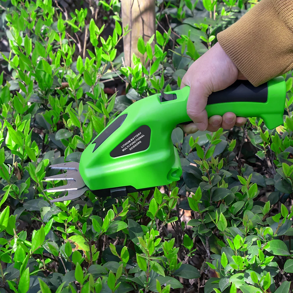2 In 1 Wireless Fence Scissors Portable 36 V Garden Trimmers