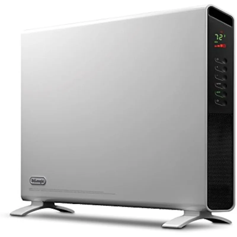

De'Longhi Convection Panel Heater, Full Room Quiet 1500W, Freestanding/Easy Install Wall Mount, LED Digital Display