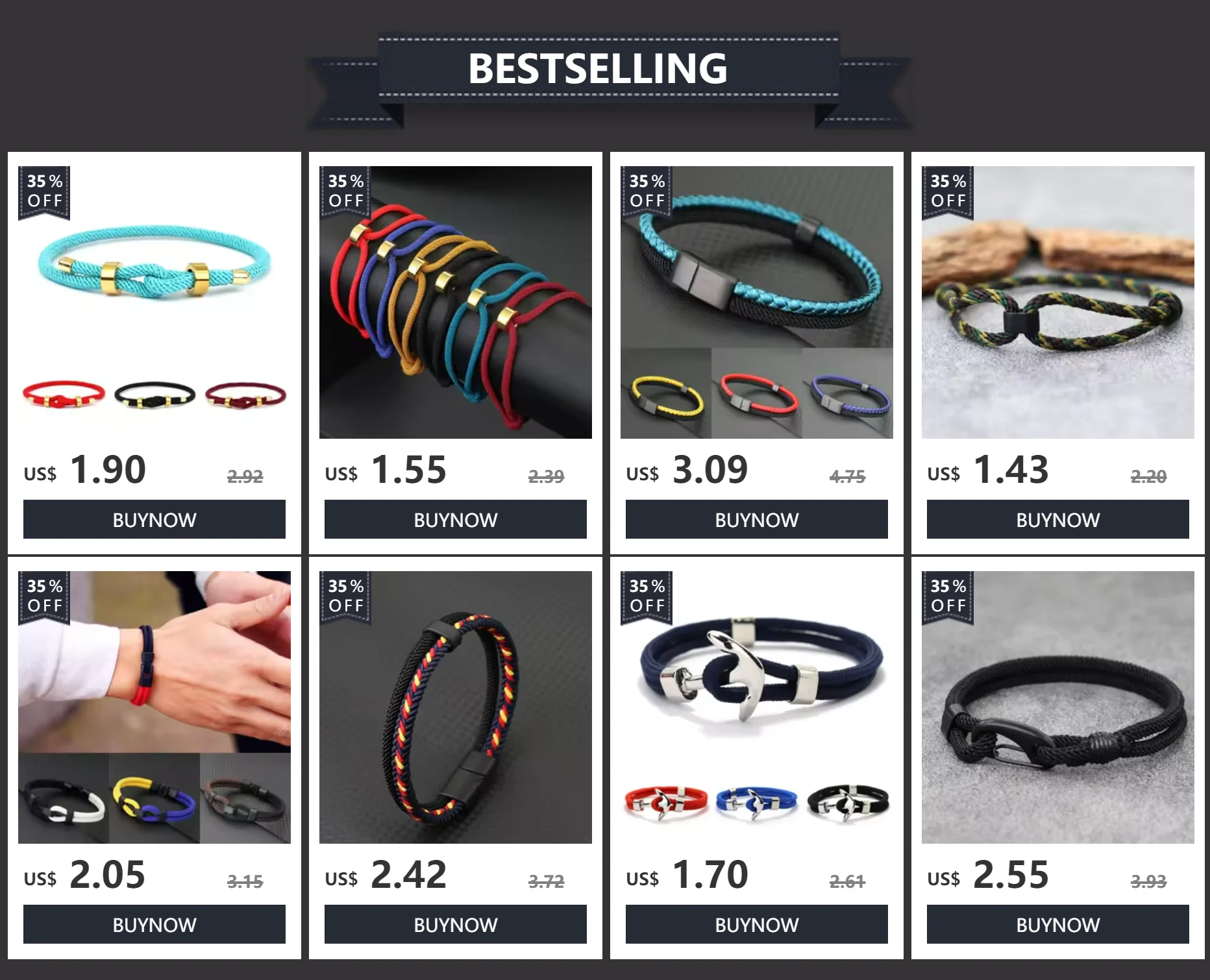 Neue Männer Armband 4mm Einstellbare Milan Seil Armband Schwarz Rot Faden Armband Yoga Meditation Schmuck Geschenk Für Freund Pulsera – Detail 1