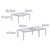 ABS Extensible Shoe Rack Storage Shelf Shoe Organizer Holder Under Sink Storage Rack Cabinet Organizer Household 6