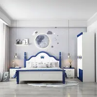 ! Ensembles de meubles pour chambre d'enfant, meubles de maison, norme E1, MDF, sécurité, ensemble de meubles pour chambre d'enfant 2