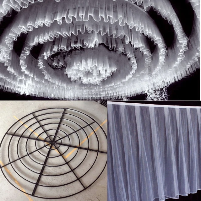 White Theme Wedding Stage Ceiling Decoration S-shaped Wave Design Genting  Hanging Ornament Wave Sagging for Ceiling Decoration - AliExpress