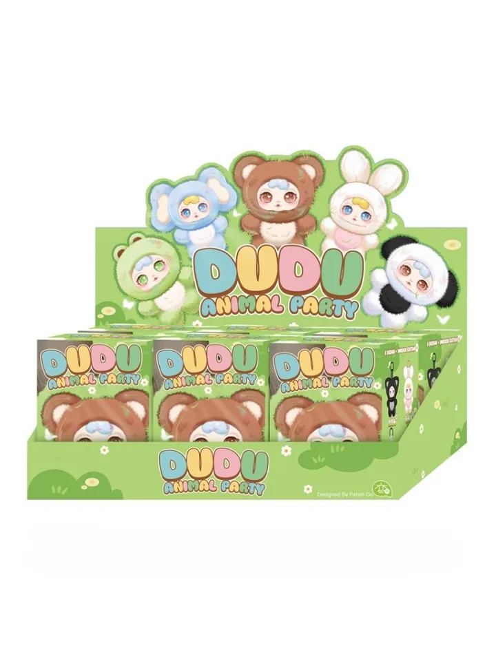 2025 New Plush Pendant Blind Box Cartoon DUDU Cute Pet Zoo Pendant