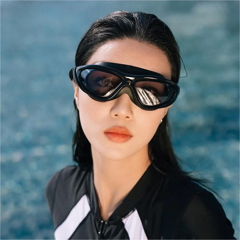 Professional Swimming Goggles Waterproof Plating Clear Double Anti-fog Swim Glasses Anti-UV Men Women Eyewear with Case 5