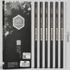 10Pcs/Set Profession Charcoal Wooden Pencil Set Sketch Drawing Soft/Medium/Hard Wood Pencils Artist Student Art Supplies 5