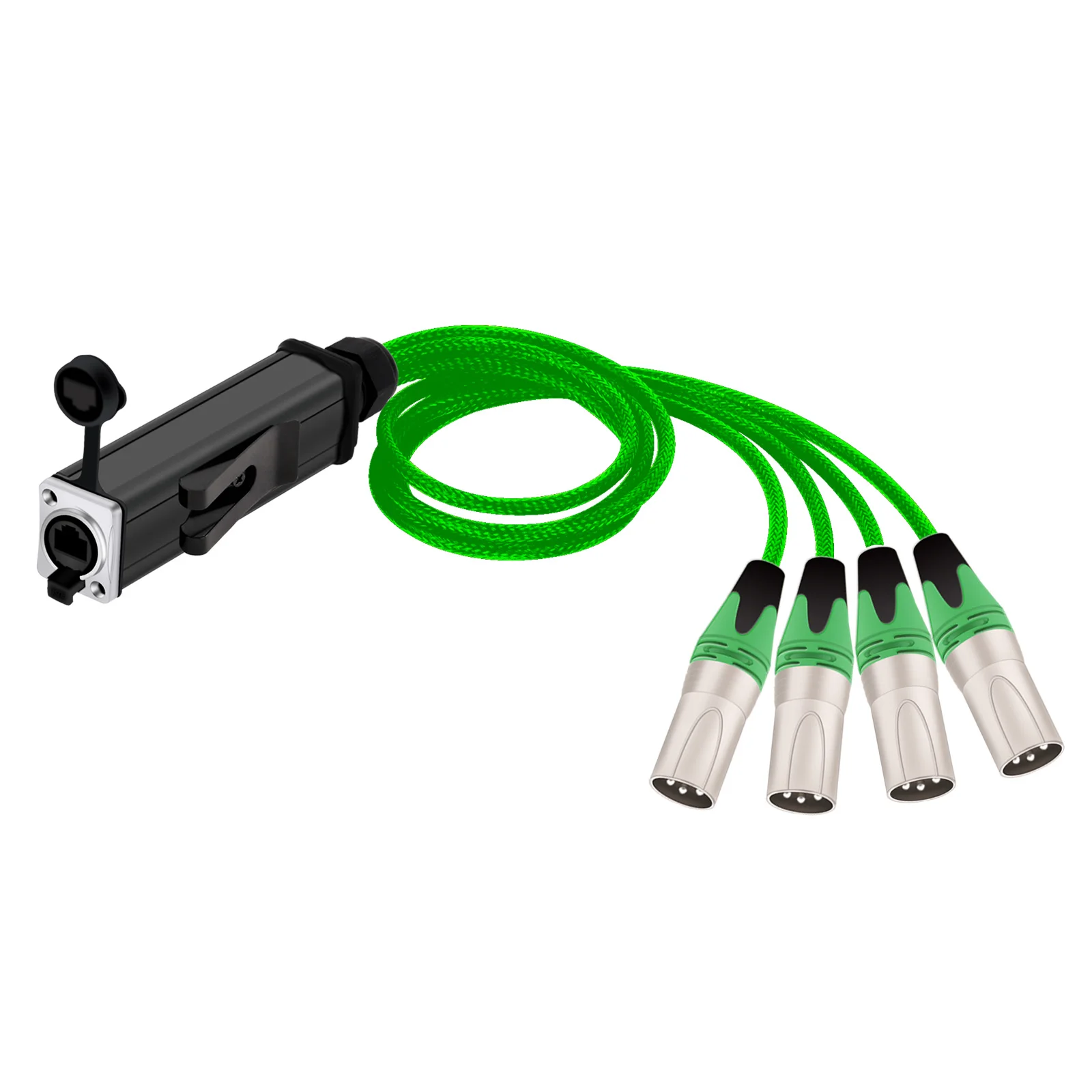 1 Paio Di Connettori XLR Un 4 Canali E 3 Pin Per Rete Multipla Connessione Studio, Femmina Audio Da Palco Rj45 88019155