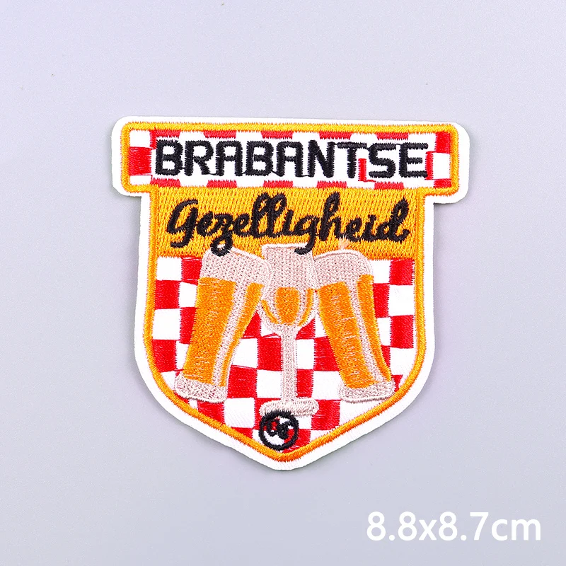 Carnival Embroidery Applique Patch - Sew-On Emblem for Clothing and DIY Crafts