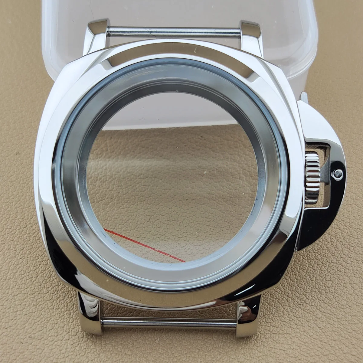 40mm nh35 Men's Watch case 316L Stainless Steel Sapphire Crystal nh35 Case nh36 movenent Transparent back cover