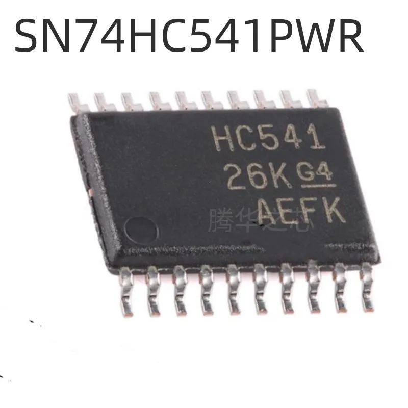 

10PCS new SN74HC541PWR silkscreen HC541 package TSSOP20 driver chip IC