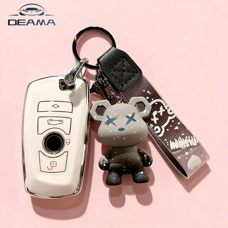 Luxury TPU Car Remote Key Case Cover - Premium Auto Accessories