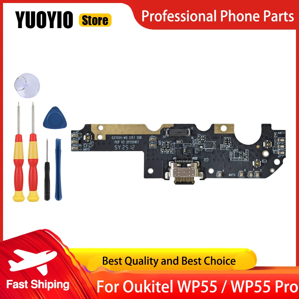 오리지널 오키텔 C57S G5 WP28E WP53S WP53 Pro WP55 Pro WP56 WP300 USB 충전 보드 도크 잭 플러그 커넥터 소켓 포트